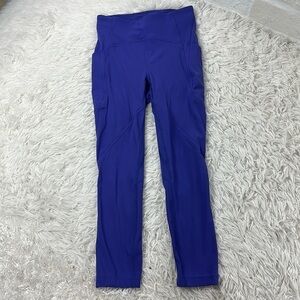 Lululemon Lead The Pack Crop 23" Stony Grape